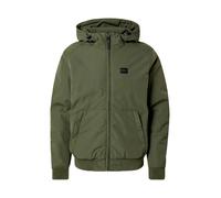 Vintage Industries Omega, giacca tessile impermeabile M male Verde Scuro