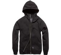 Vintage Industries Giacca felpata Basing Felpa con cappuccio L Nero