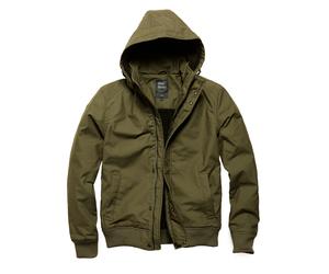 Vintage Industries Giacca invernale Hudson Giacca Dark Olive L Verde