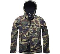 Vintage Industries Giacca softshell Alford Uomo Cappotto Woodland Camo