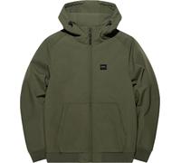 Vintage Industries Omega, giacca tessile impermeabile XXL male Verde Scuro