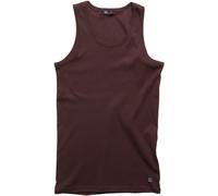 Vintage Industries Gilet Bryden Singlet Borgogna XL Rosso