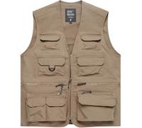 Vintage Industries Gilet da pesca Legend Gilet da pesca Beige L Beige