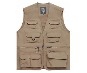 Vintage Industries Gilet da pesca Legend Gilet da pesca Beige L Beige