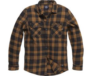 Vintage Industries Globe Heavyweight Camicia, giallo, taglia L per maschi