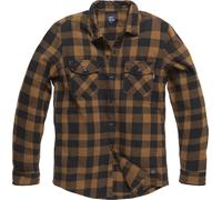 Vintage Industries Globe, camicia S male Giallo/Nero