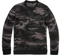 Vintage Industries Greeley Camo, felpa L male Marrone Scuro/Nero/Beige Scuro