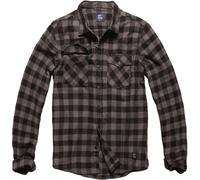 Harley shirt Grey check XXL male Grigio/Nero