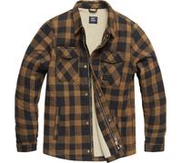 Vintage Industries Craft Sherpa, camicia/giacca in tessuto M male Giallo/Nero
