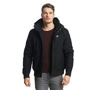 Vintage Industries Hudson Jacket Uomo Giacca invernale nero L 65% poliestere, 35% cotone