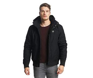 Vintage Industries Hudson Jacket Uomo Giacca invernale nero L 65% poliestere, 35% cotone