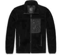 Vintage Industries Kodi foderato in pile Sherpa Giacca in pile nera M Nero