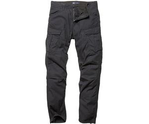 Vintage Industries Lester Pantaloni, grigio scuro, Taglia 36