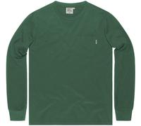 Vintage Industries Longsleeve Grant Pocket T-Shirt Long Sleeve Verde brillante L Verde