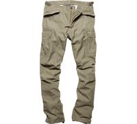 Vintage Industries M65 Heavy Satin, pantaloni cargo L male Oliva