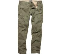 Vintage Industries Mallow, pantaloni cargo W33 male Oliva