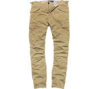 Vintage Industries Miller M65, pantaloni cargo W30 male Beige Scuro