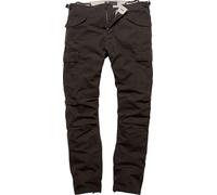 Vintage Industries Miller M65 Pantaloni, nero, Taglia 30