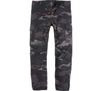 Vintage Industries Owen Camo, pantaloni cargo M male Marrone Scuro/Nero/Beige Scuro
