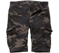 Vintage Industries Pantaloncini da canottaggio Cargoshorts Camo scuro XS Camouflage