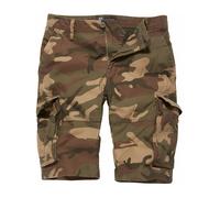 Vintage Industries Pantaloncini da canottaggio Cargoshorts Woodland 3XL Camouflage