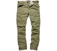 Vintage Industries Pantaloni cargo Miller M65 Pantaloni Olive Drab W38 Verde