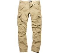 Vintage Industries Pantaloni Cargo Reef Pantaloni Khaki scuro L Beige