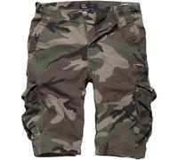 Vintage Industries Pantaloni corti Terrance Uomo Cargo Woodland Camo