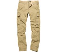 Vintage Industries Pantaloni Reef Uomo Cargo Pantaloni Pantaloni Dark Khaki