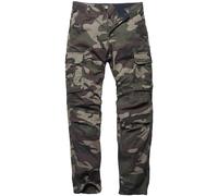 Vintage Industries Pantaloni Reef Uomo Cargo Pantaloni Woodland Camo