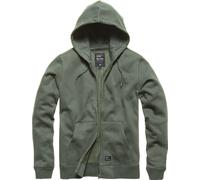 Vintage Industries Redstone Cappuccio con zip, grigio scuro, Taglia 3XL