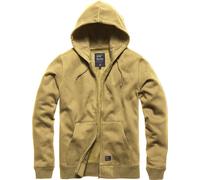 Vintage Industries Redstone, felpa con cappuccio e zip XXL male Marrone Chiaro