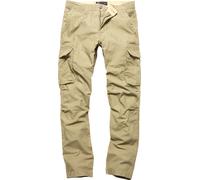Vintage Industries Reef, pantaloni cargo XL male Beige Scuro