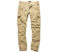 Vintage Industries Reef, pantaloni cargo S male Beige Scuro