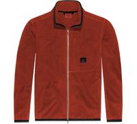 Vintage Industries Rock, giacca in pile L male Rosso Scuro