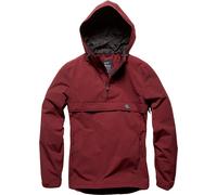 Vintage Industries Shooter, giacca a vento XXL male Rosso Scuro