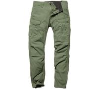 Vintage Industries Slimfit Pantaloni Cargo Lester Pantaloni Olive W38 Verde