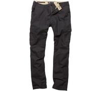 Vintage Industries Slimfit Pantaloni Cargo Mallow Pantaloni Off Nero W40 Nero