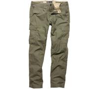 Vintage Industries Slimfit Pantaloni Cargo Mallow Pantaloni Olive W36 Verde