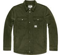 Vintage Industries Steven Giacca a camicia imbottita M Verde