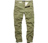 Vintage Industries Tyrone BDU, pantaloni cargo W40 male Chiaro Oliva