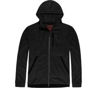 Vintage Industries Vitor Hollow Fibre Fleece Felpa con cappuccio con zip, nero, taglia M per maschi