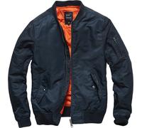 Vintage Industries Welder MA1 Giacca, blu, taglia 2XL per maschi