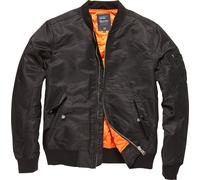 Vintage Industries Welder MA1 Giacca, nero, Taglia XXL
