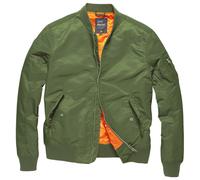 Vintage Industries Welder, giacca in tessuto M male Chiaro Oliva