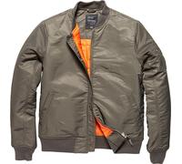 Vintage Industries Westford MA1, giacca in tessuto S male Grigio