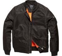 Vintage Industries Westford MA1, giacca in tessuto XL male Nero