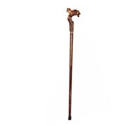 Vintage intagliato disegni legno bastone da passeggio artista stampella per steampunk e rievocazione storica accessorio costume 90 cm Cosplay accessorio