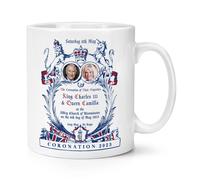 Vintage Invito King Charles III Coronation 284ml Tazza Souvenir 6th May