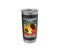 Vintage It's A Bibimbap Pensa che non capiresti Bicchiere termico in acciaio inox doppia parete